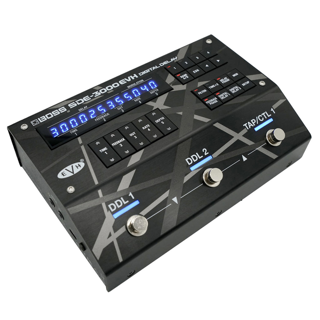 Boss SDE-3000EVH Eddie Van Halen Signature Dual Digital Delay Pedal
