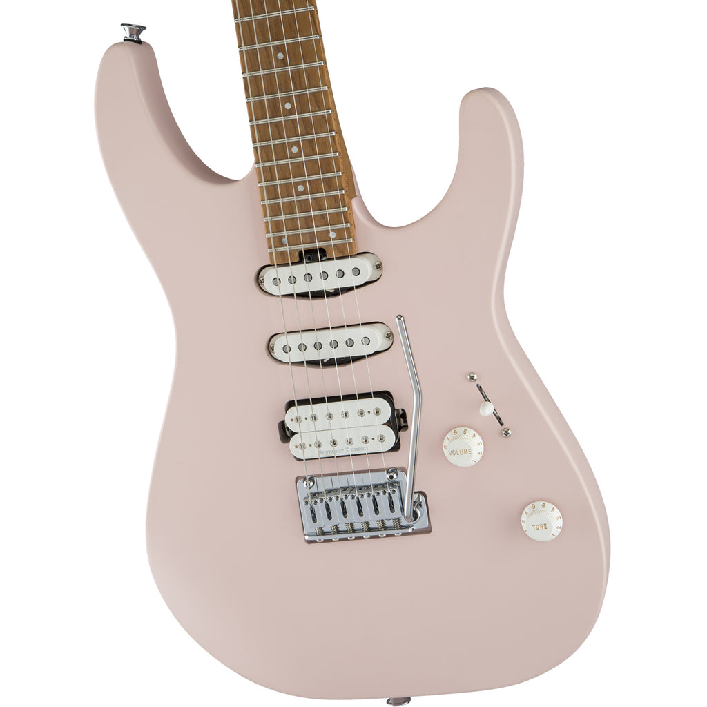 Charvel Pro-Mod DK24 HSS 2PT CM Guitar - Satin Shell Pink