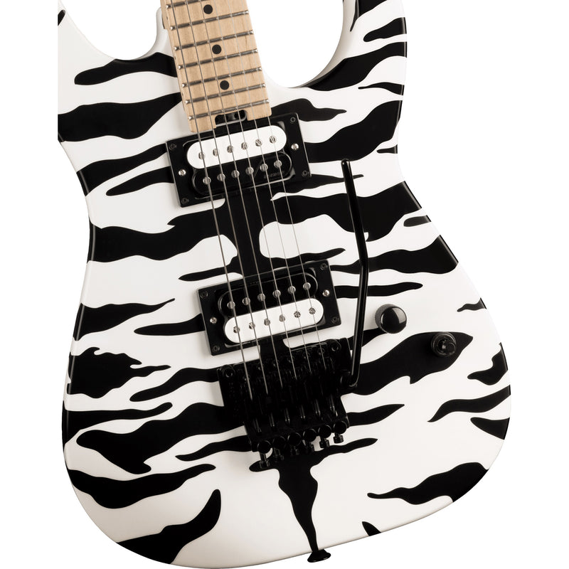 Charvel Satchel Signature Pro-Mod DK22 HH FR M - Satin White Bengal