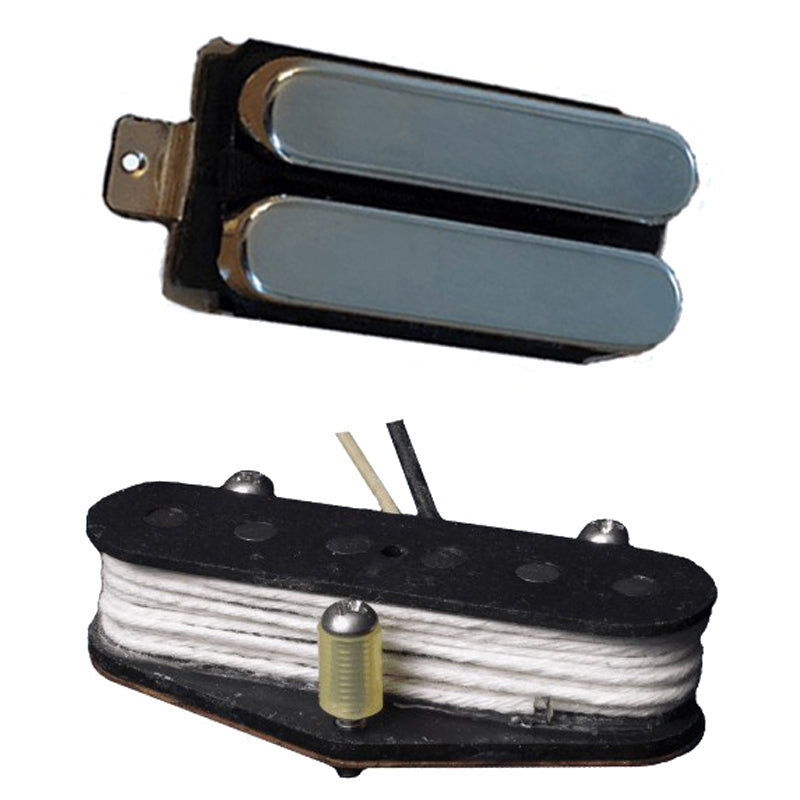 Cream T Banger & Mash Humbucker Neck and Caster Tele-Style Bridge Guitar Pickup Set