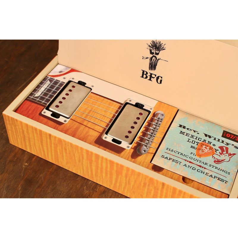 Cream T Whiskerbucker Billy Gibbons Pickup Set - Aged Nickel wi/Red Pole Pieces