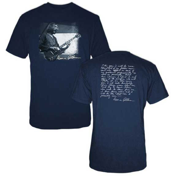 Duane Allman Quote T-Shirt L
