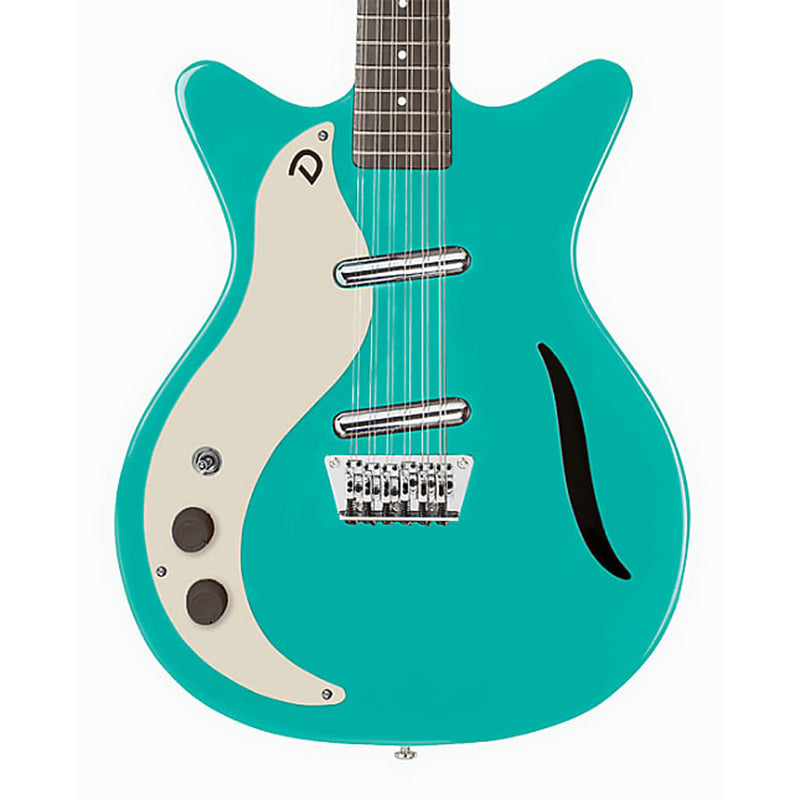 Danelectro 59 Vintage 12-String Left-Handed Electric Guitar - Dark Aqua