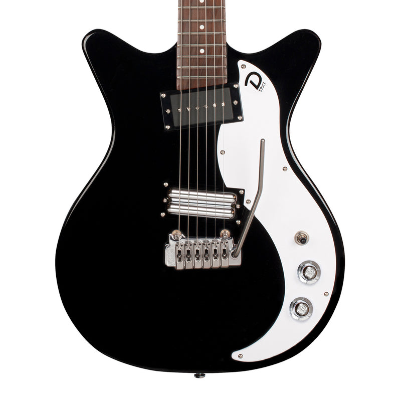 Danelectro 59XT Guitar - Black w/ Wilkinson Tremolo