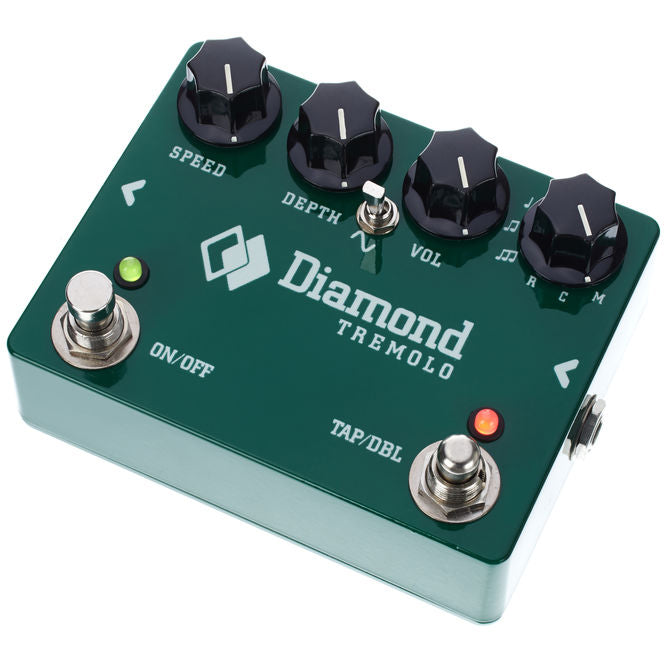 tap tempo tremolo pedal Diamond Tremolo TRM1 Analog Tremolo Pedal w/Tap Tempo