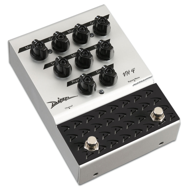 2 channel distortion pedal Diezel Amplification VH4-2 Analog 2-Channel Overdrive Effect Pedal