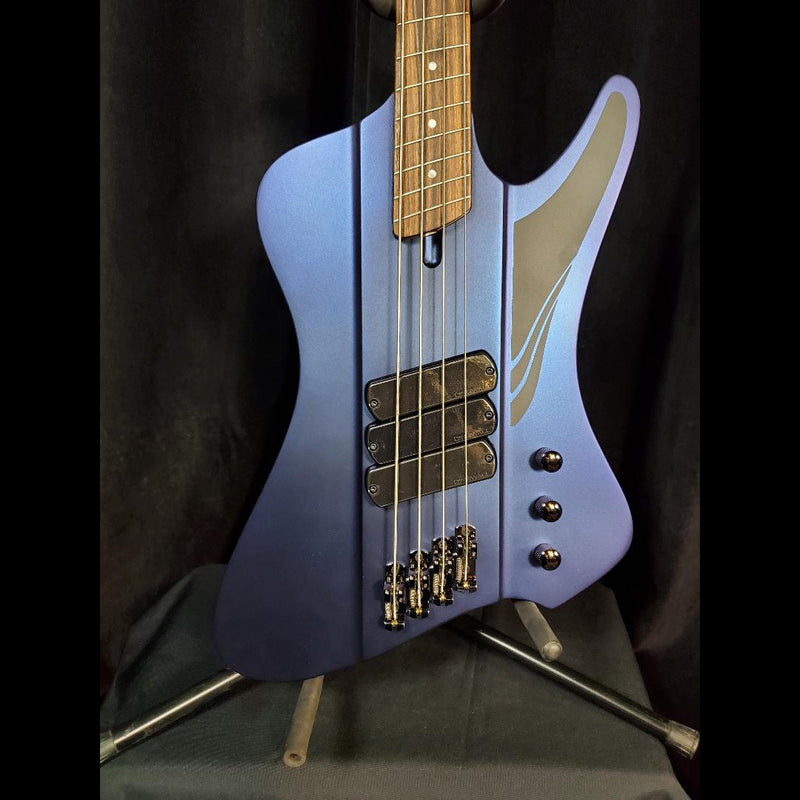 Dingwall D-Roc Standard 3-Pickup 4-String Bass - Matte Blue to PurpleColorshift Finish