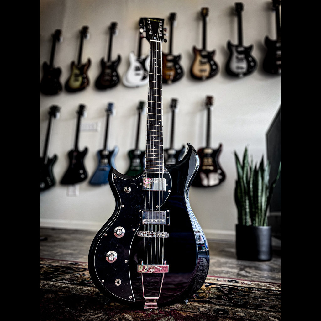 Dunable Cyclops Left- Handed DE Series Guitar - Black
