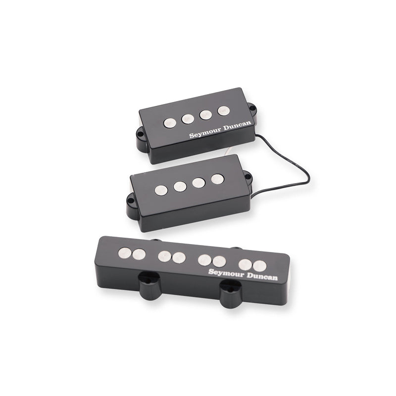 Seymour Duncan SPB-3 and SJB-3 Quarter Pound P-J Bass Set - Black