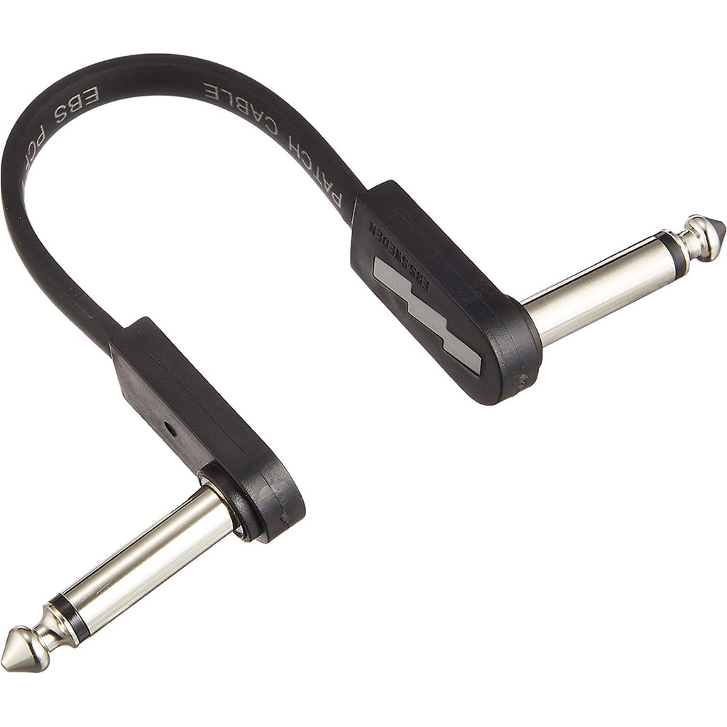 EBS PCF-DL10 Deluxe Flat Patch Cable - Right Angle to Right Angle - 3.94-inch