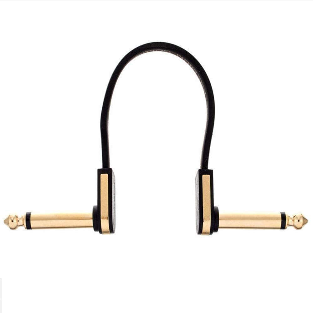 EBS PG-10 Premium Gold Flat Patch Cable - Right Angle to Right Angle - 3.94-inch
