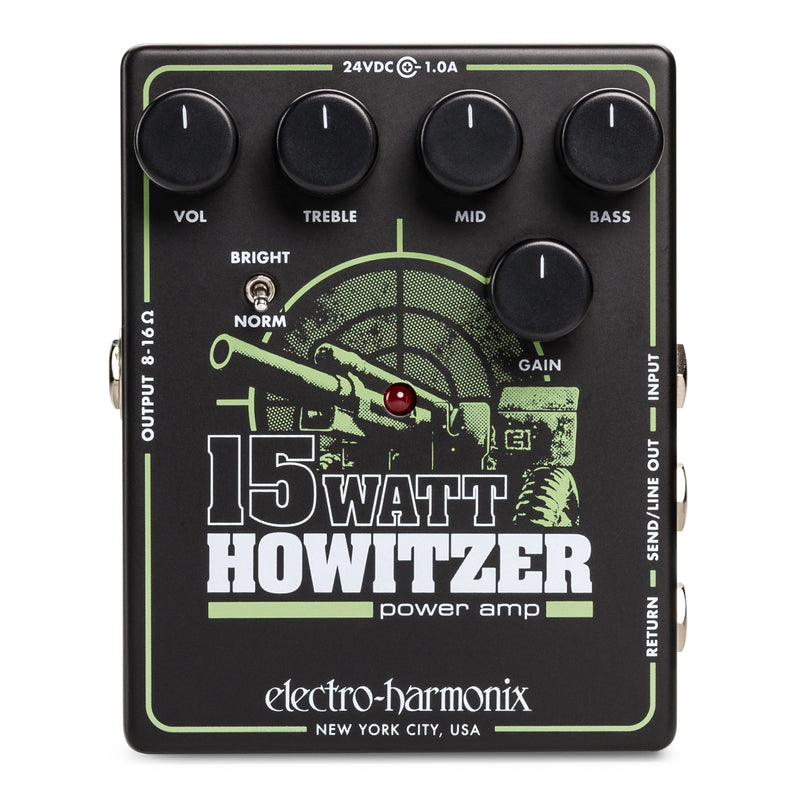 Electro-Harmonix 15 Watt Howitzer Power Amp Pedal - HALF OFF!