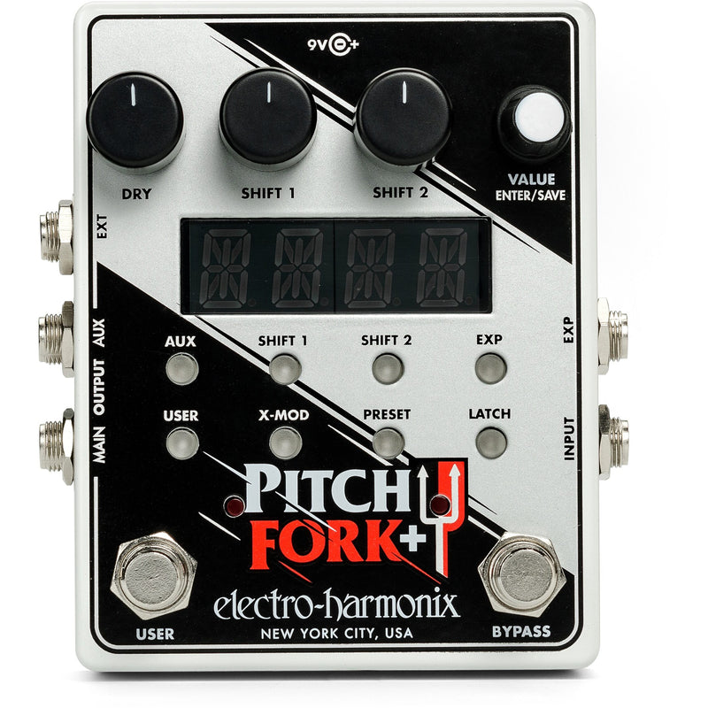 Electro-Harmonix Pitch Fork+ Polyphonic Pitch Shifter Plus Harmony Pedal