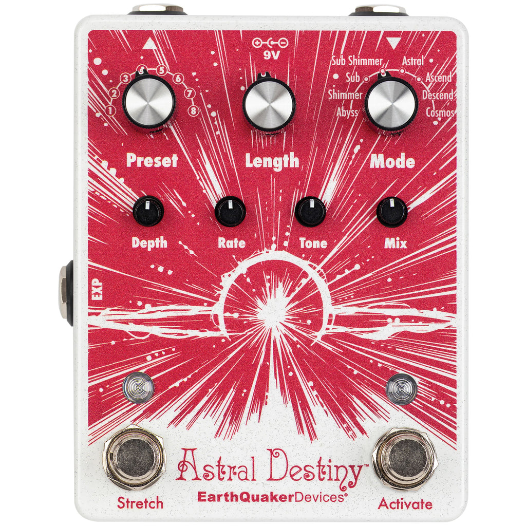EarthQuaker Devices Astral Destiny Modulated Octave Reverb Pedal