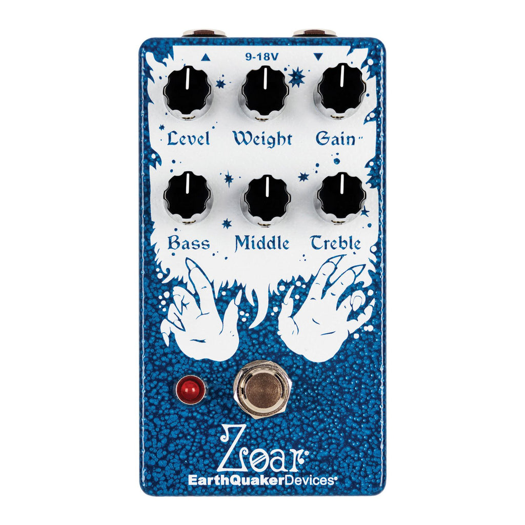 EarthQuaker Devices Zoar Dynamic Audio Grinder Medium-High Gain Discrete Distortion Pedal