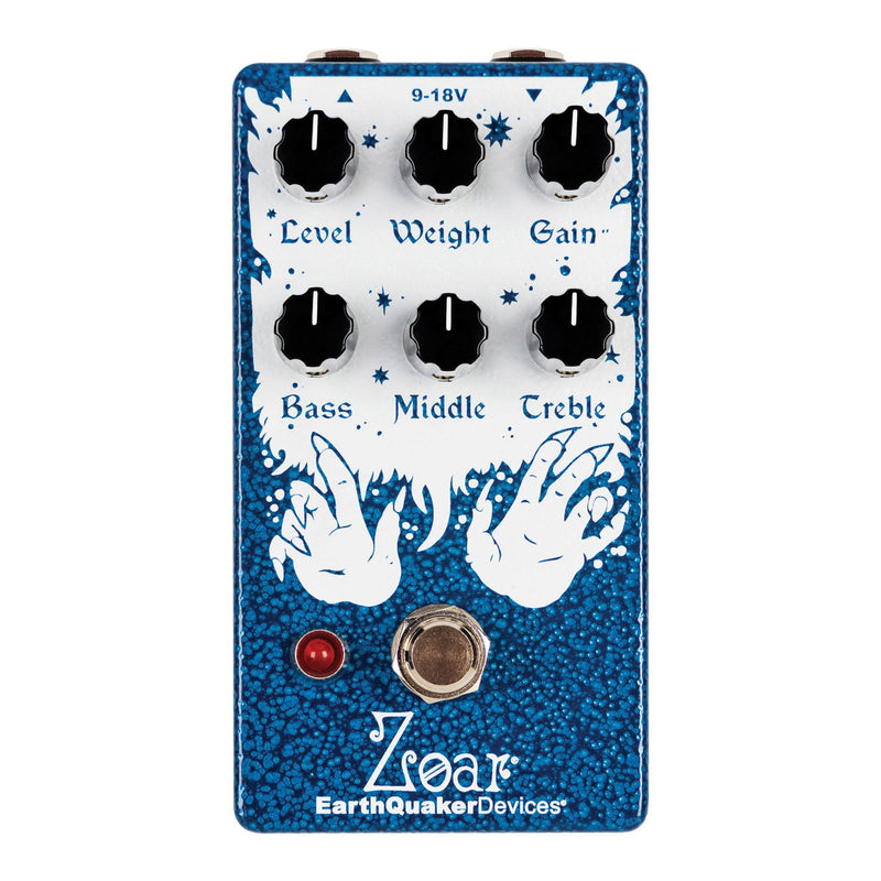 EarthQuaker Devices Zoar Dynamic Audio Grinder Medium-High Gain Discrete Distortion Pedal