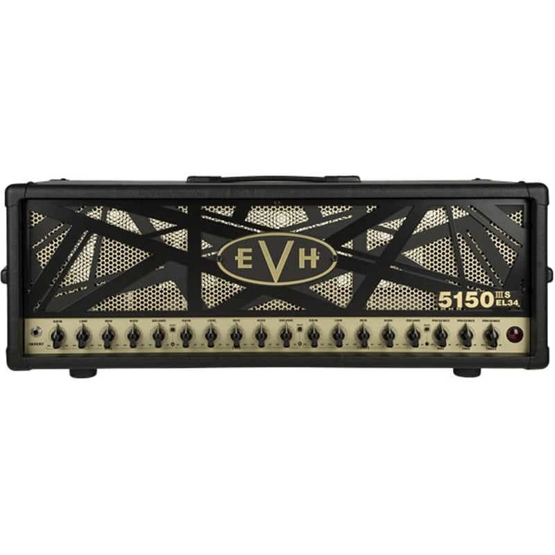 EVH 5150IIIS 100W EL34 Tube Guitar Amplifier Head - Black