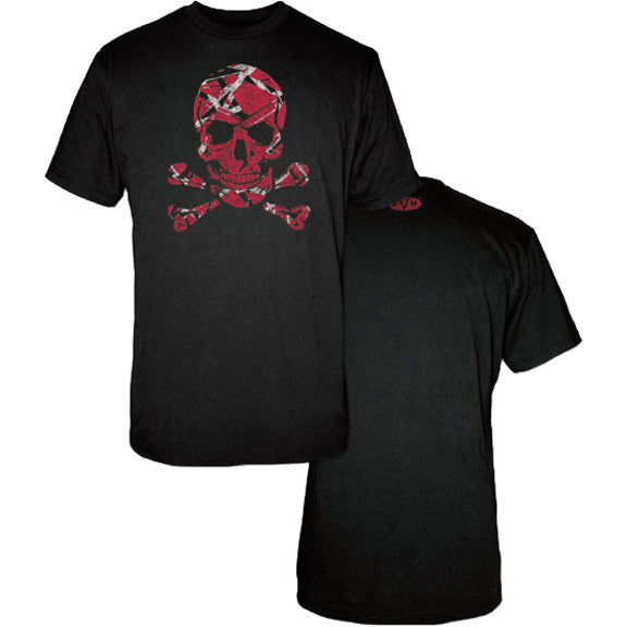 EVH Stripes Skull T-Shirt Sm