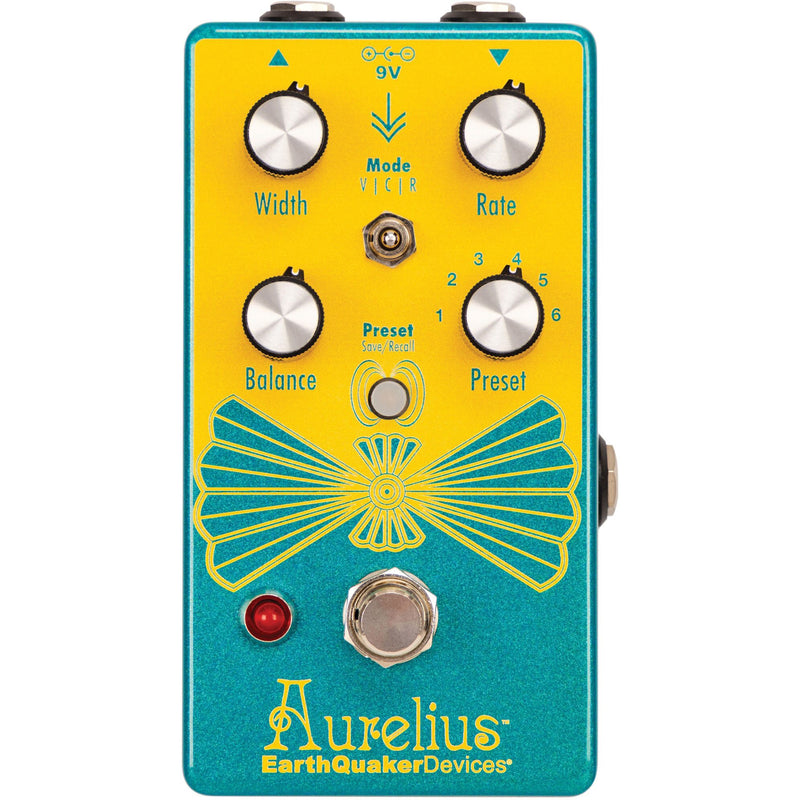 EarthQuaker Devices Aurelius Tri-Voice Chorus Pedal (Inspired by 1970s CE-1)
