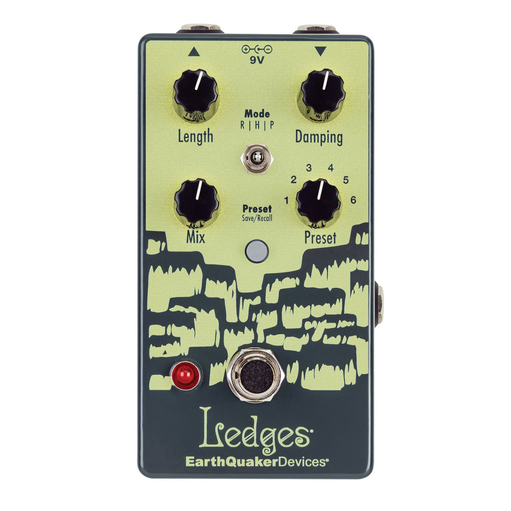 EarthQuaker Devices Ledges Tri-Dimensional Reverberation Machine Reverb Pedal