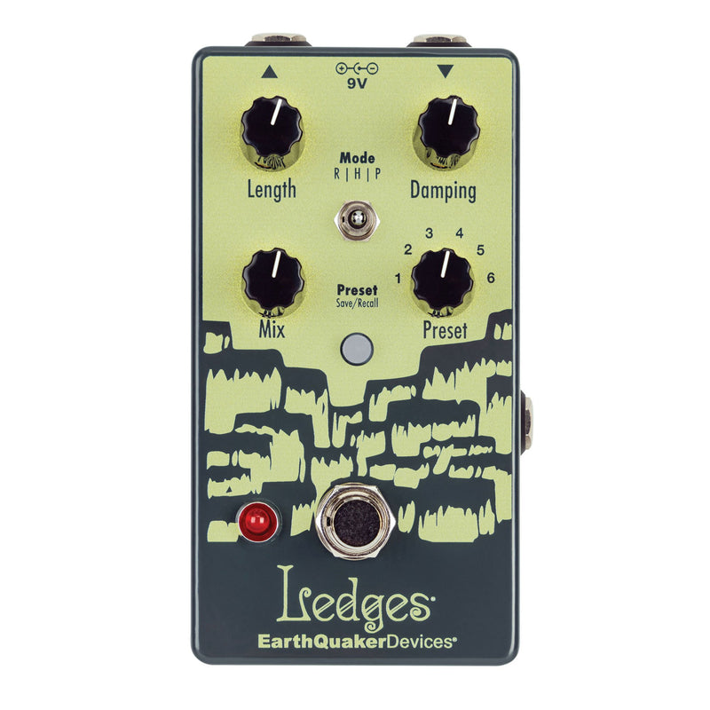 EarthQuaker Devices Ledges Tri-Dimensional Reverberation Machine Reverb Pedal