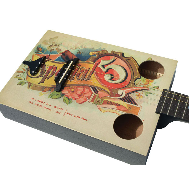 Eddy Finn Cigar Box Ac Guitar