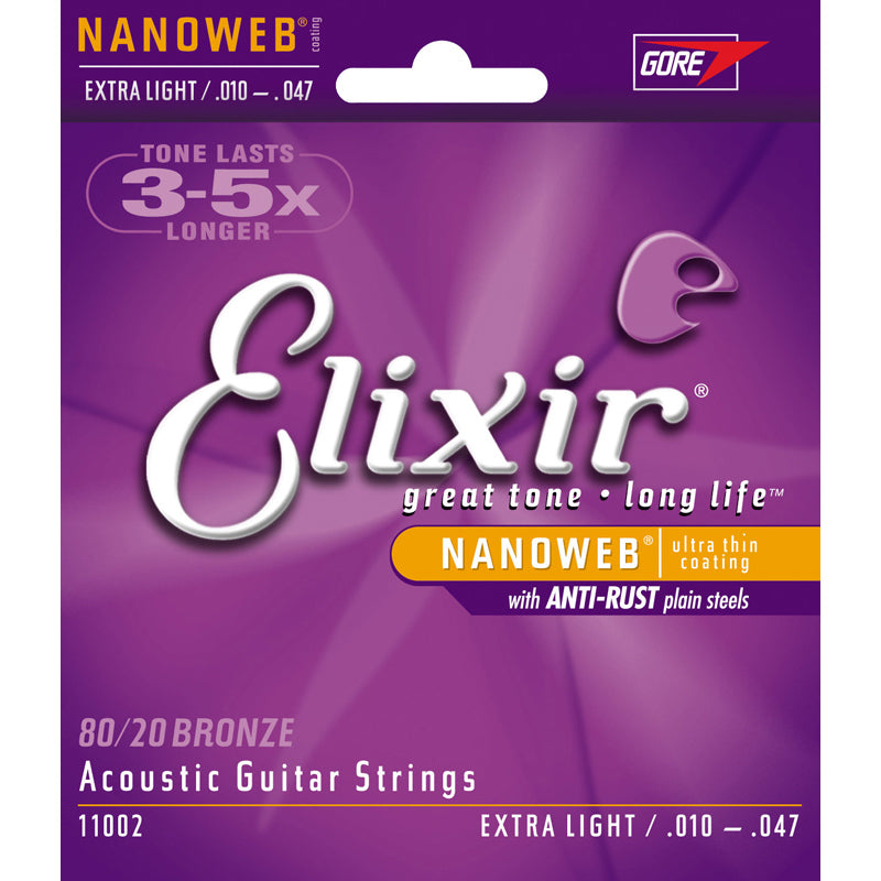 Elixir Acoustic NANOWEB 80/20