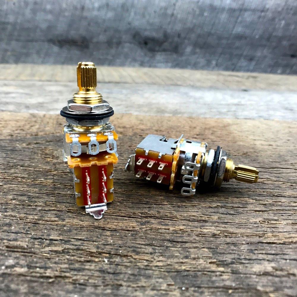 Emerson Custom Pro Push Pull Pot - 500K (Short Split Shaft)