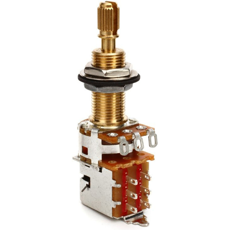 Emerson Custom 500K Long .75" Shaft Pro CTS Push-Pull Potentiometer