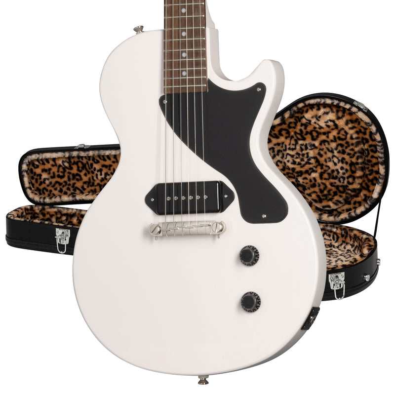 Epiphone Billie Joe Armstrong Signature Les Paul Junior Guitar - Classic White with Case