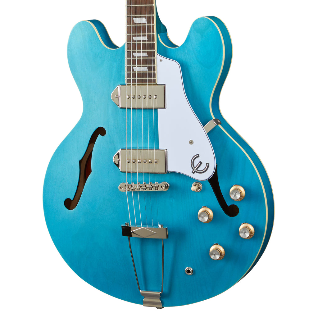 Epiphone Casino Worn Hollow Body Guitar - Worn Blue Denim