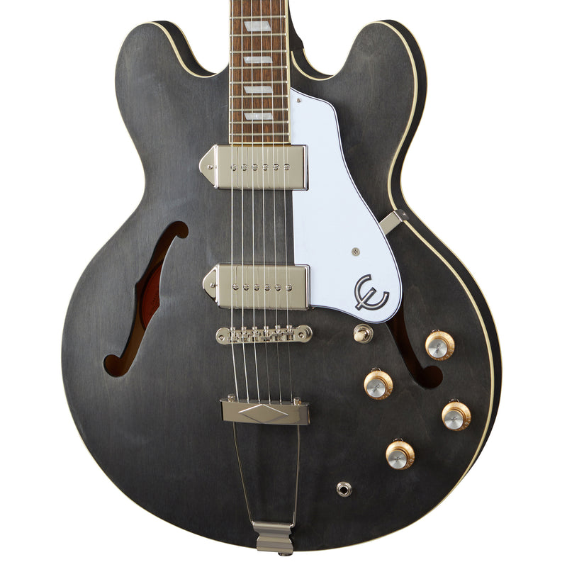 Epiphone Casino Worn Hollow Body Guitar - Worn Ebony