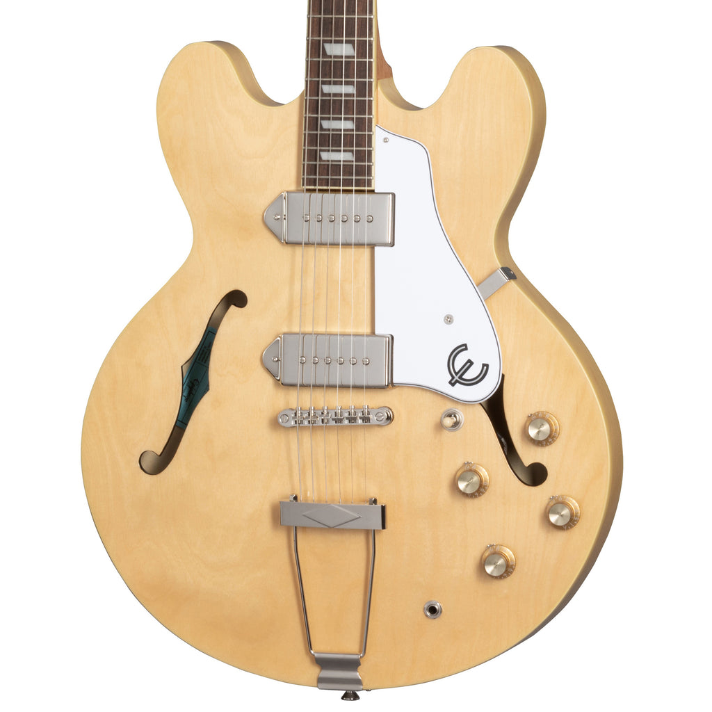 Epiphone Casino Hollowbody Guitar - Natural w/Premium Gig Bag