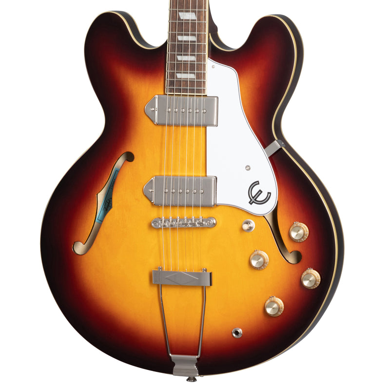 Epiphone Casino Hollowbody Guitar - Vintage Sunburst w/Premium Gig Bag