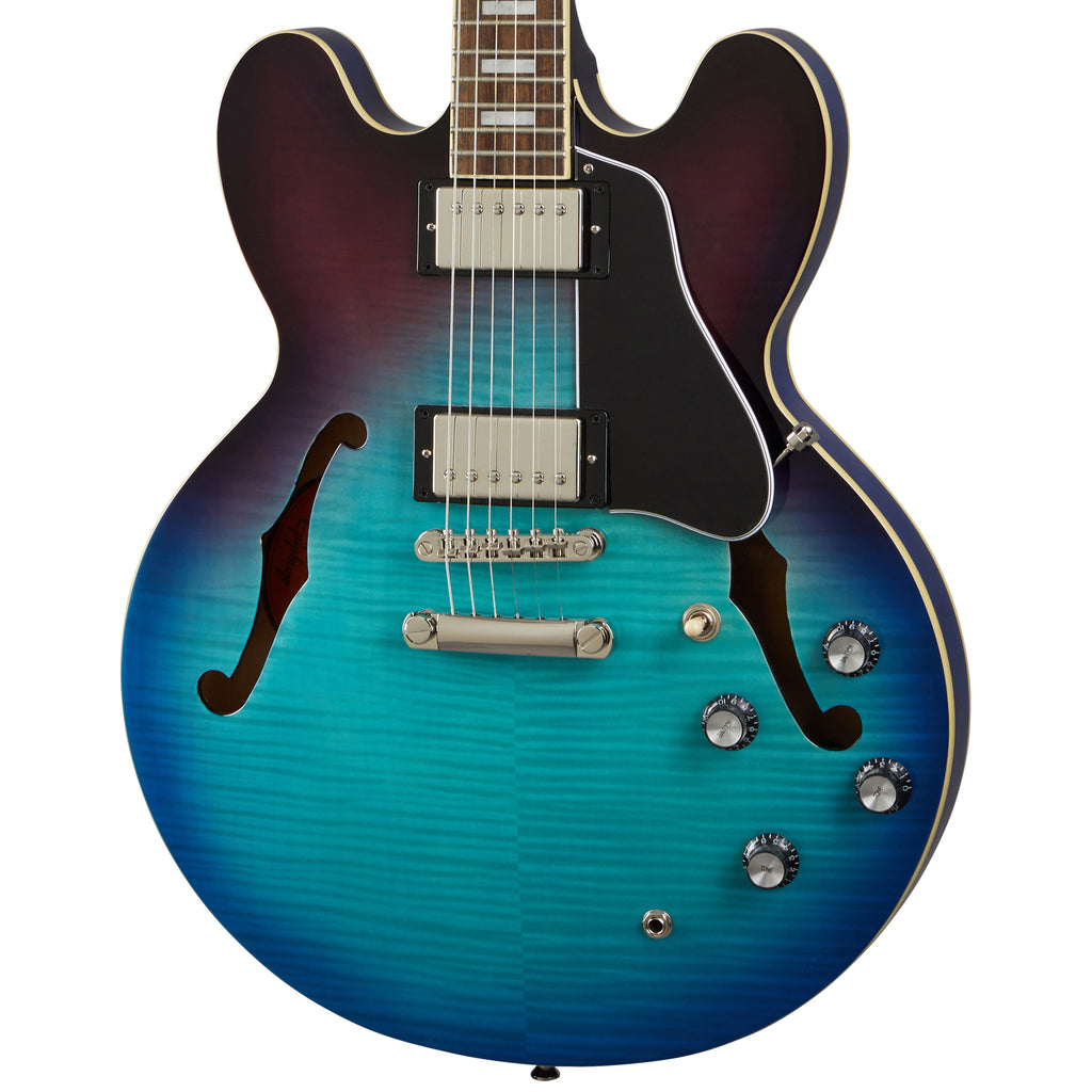 Epiphone ES-335 Figured Semi-Hollow Body Guitar - Blueberry Burst