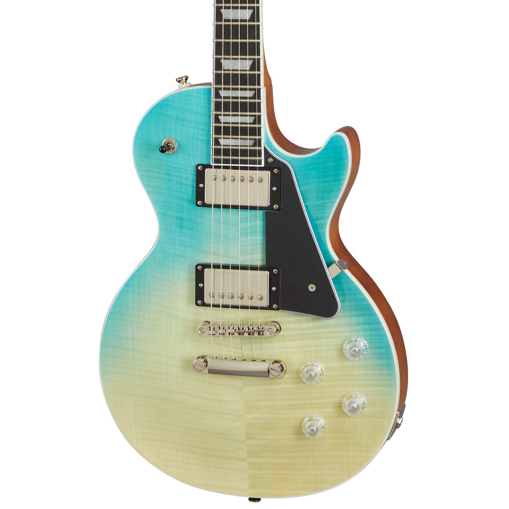 Epiphone Les Paul Modern Figured - Caribbean Blue Fade