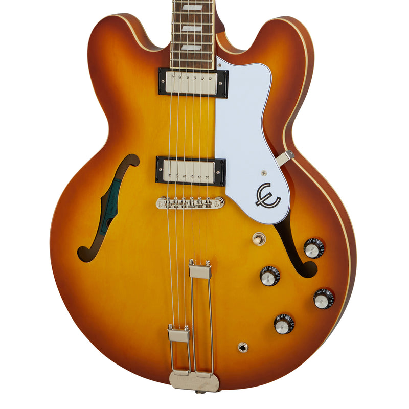 Epiphone Riviera Semi-Hollow Guitar w/ Mini Humbucker Pickups - Royal Tan