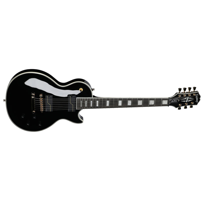 Epiphone 7-string Matt Heafy Signature Les Paul Custom Origins Guitar - Ebony