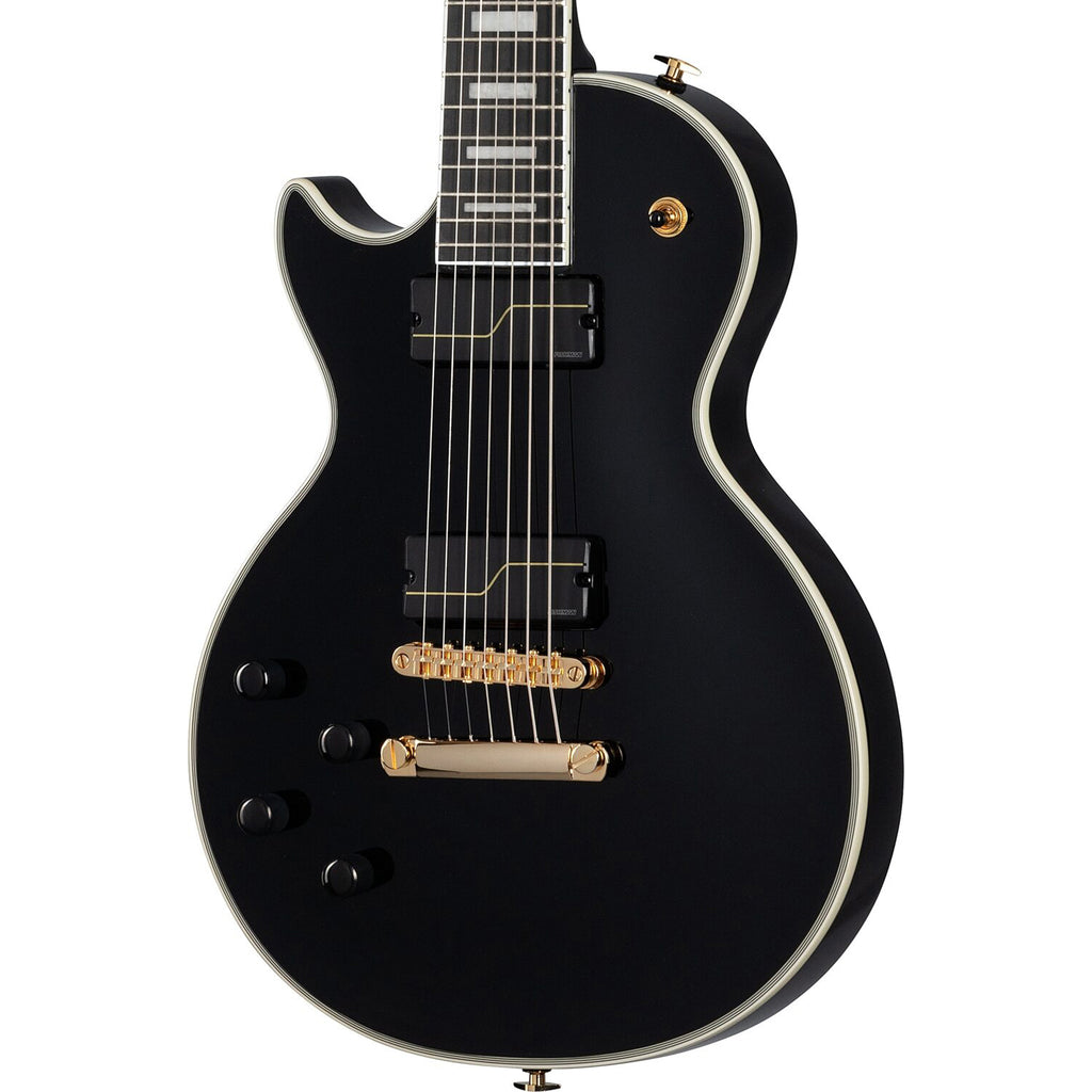 Epiphone Matt Heafy Signature Les Paul Custom Origins Left-Handed 7-String w/ Fishman Fluence Pickups - Ebony