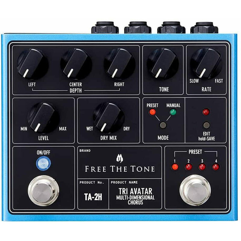 Free The Tone Tri Avatar TA-2H Multi-Dimensional Chorus Pedal
