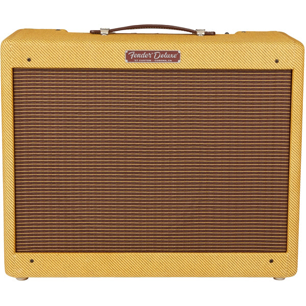 Fender 57 Custom Deluxe 12 Watt 1 x 12" Hand-Wired Tube Guitar Amplifier - Laquered Tweed