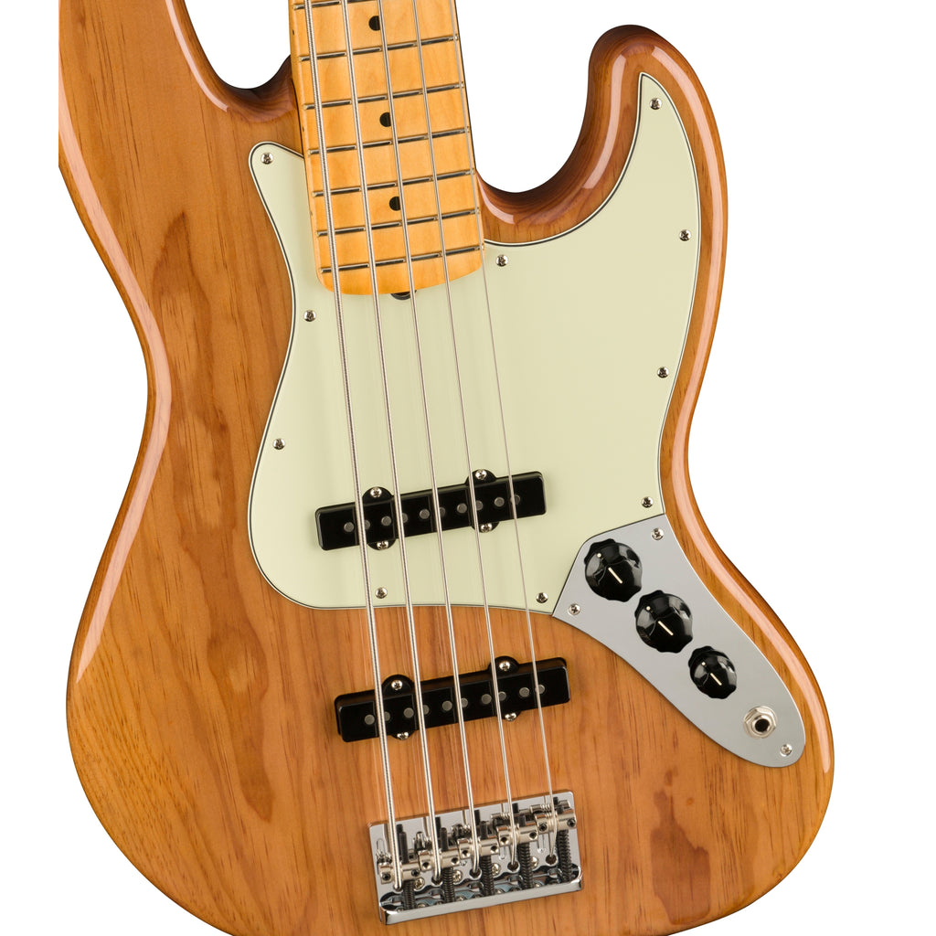 Fender American Professional II Jazz Bass V 5-String Bass - Roasted Pine