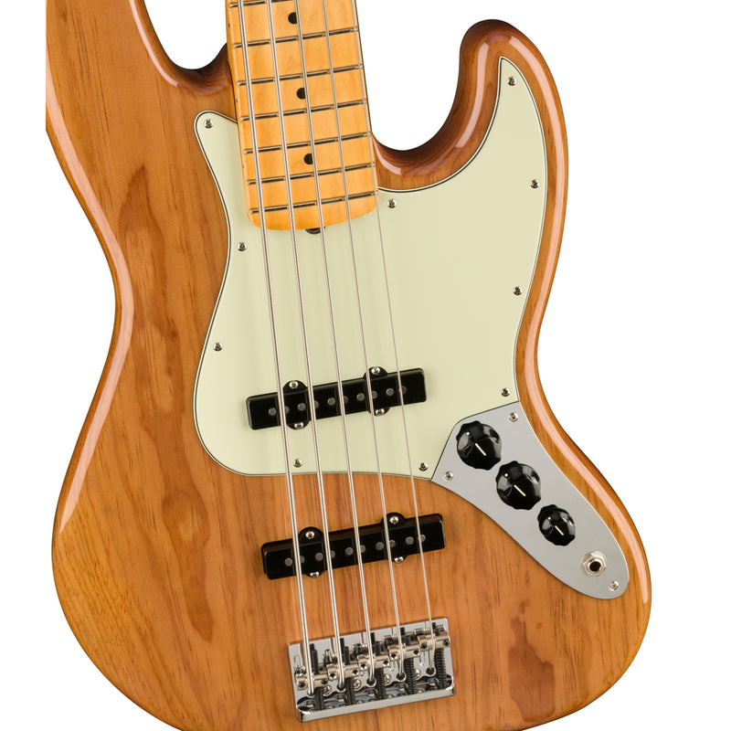 Fender American Professional II Jazz Bass V 5-String Bass - Roasted Pine
