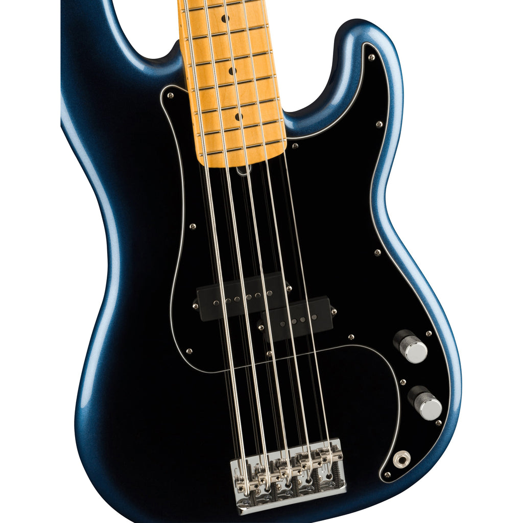 Fender American Professional II Precision Bass V 5-String Bass - Dark Night