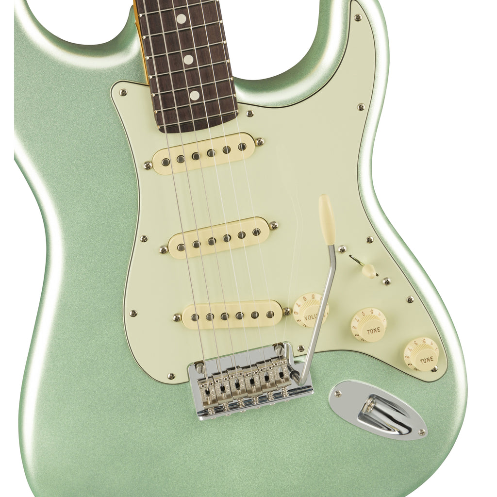 Fender American Professional II Stratocaster Rosewood Fingerboard - Mystic Surf Green