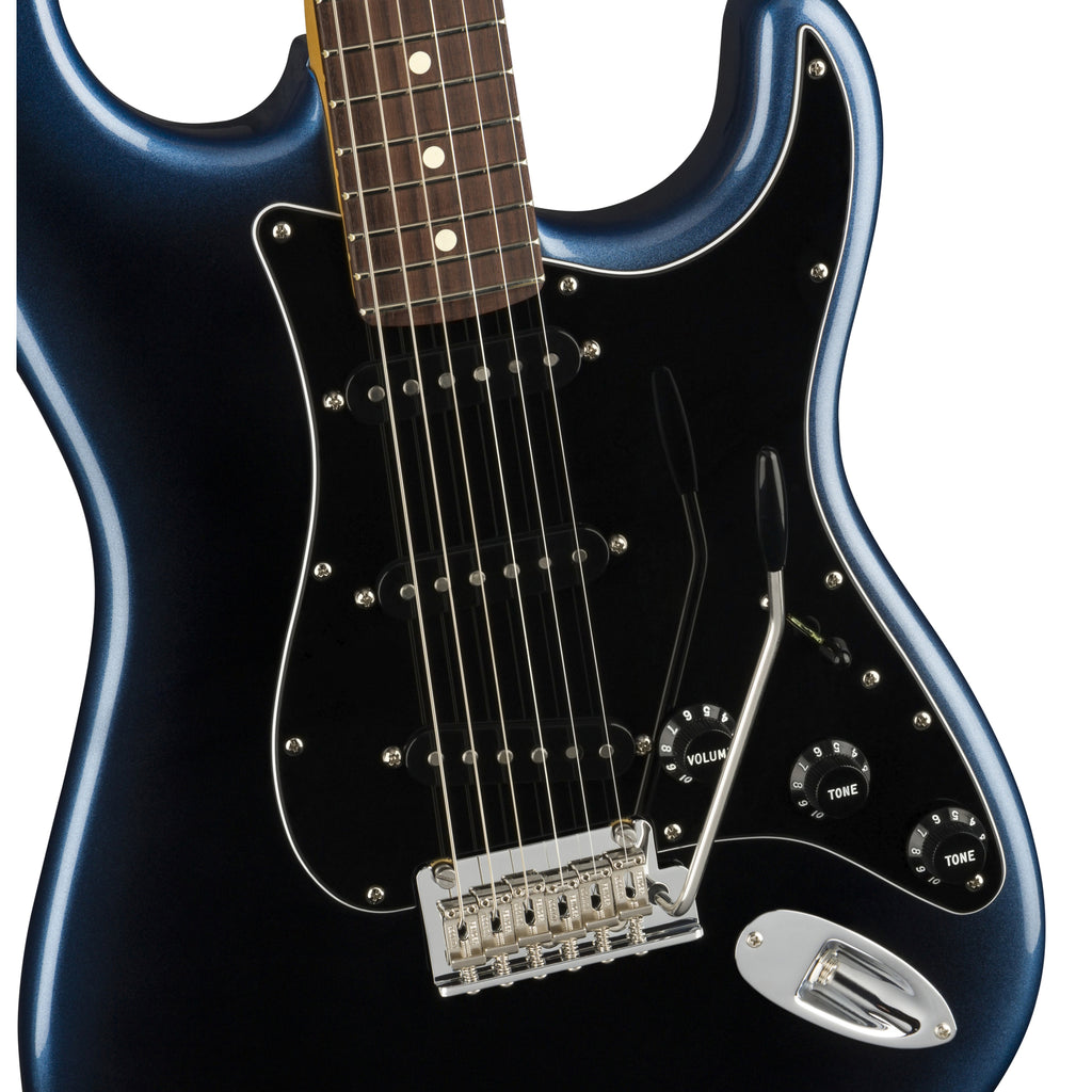 Fender American Professional II Stratocaster Guitar Rosewood Fingerboard - Dark Night