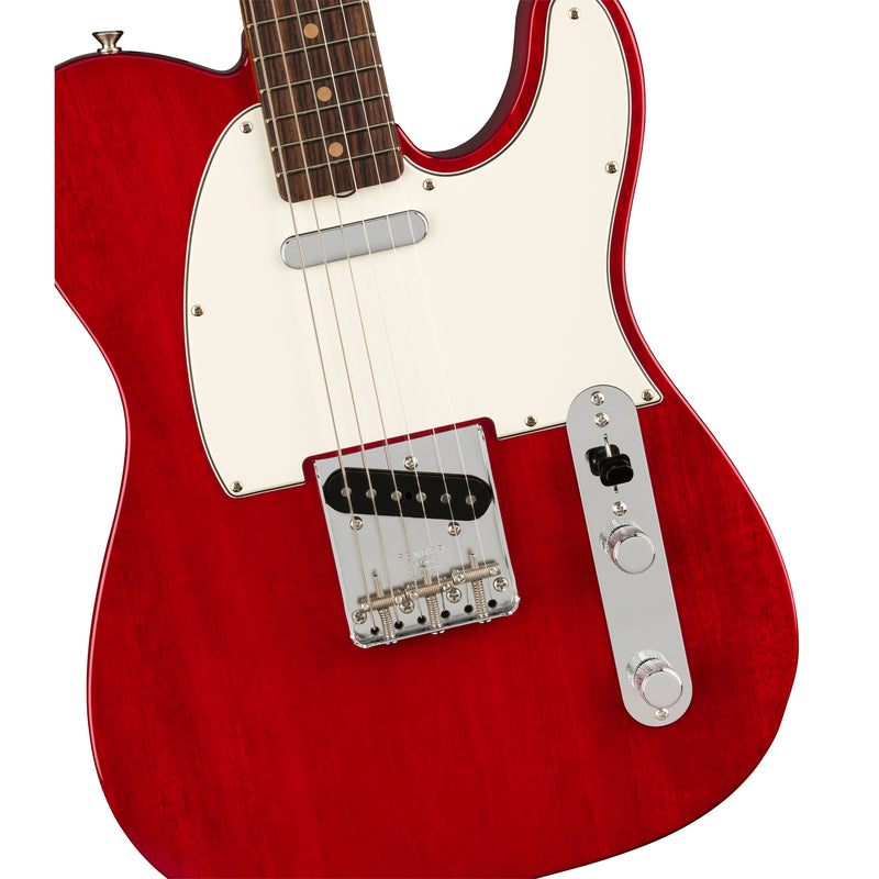 Fender American Vintage II 1963 Telecaster Rosewood Fingerboard - Crimson Red Transparent
