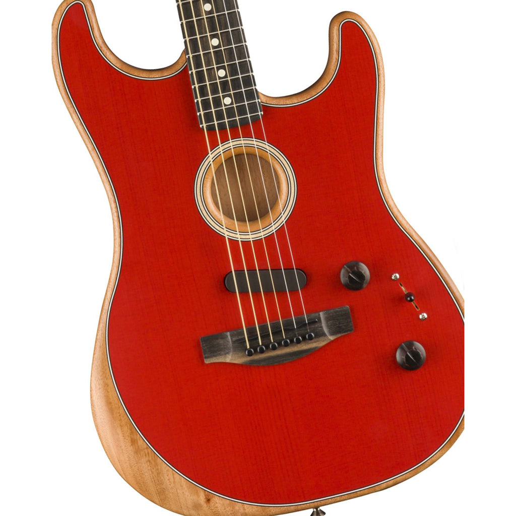 Fender Acoustasonic Stratocaster - Dakota Red