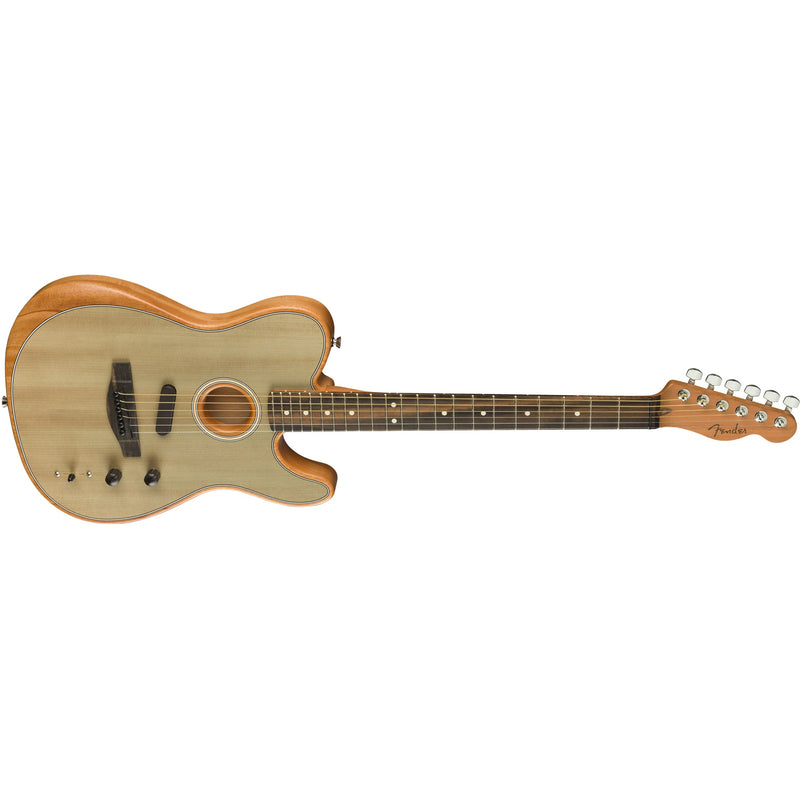 Fender American Acoustasonic Telecaster Acoustic-Electric Guitar - Sonic Gray
