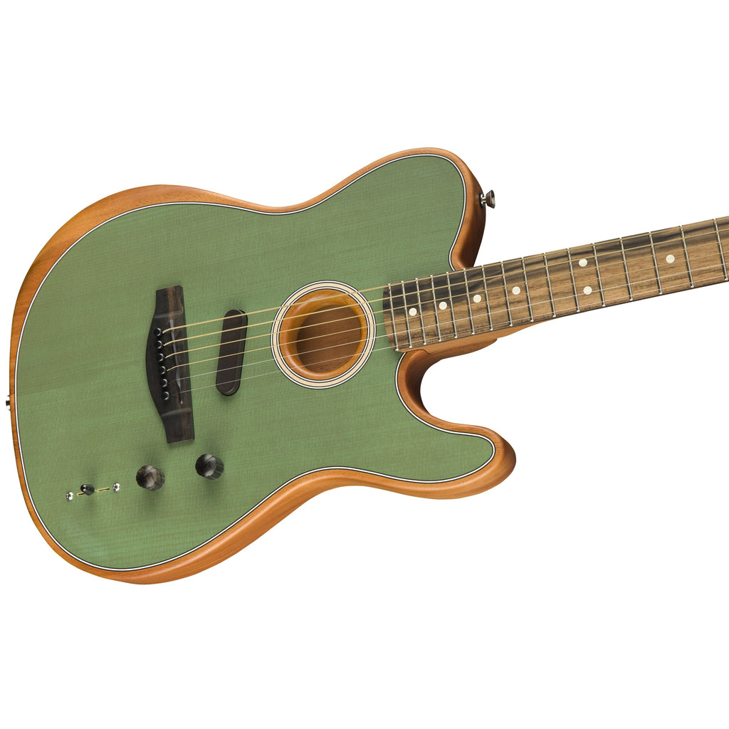 Fender American Acoustasonic Telecaster Acoustic-Electric Guitar - Surf Green